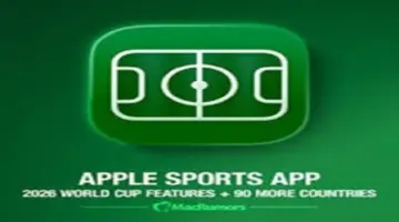 آبل تُطلق تحديثاً لتطبيق Apple Sports استعداداً لكأس العالم 2026